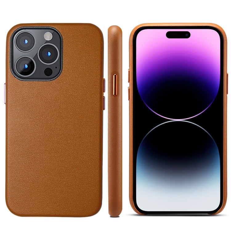 Lamb Grain PU Back Cover Phone Case, For iPhone 14, For iPhone 14 Plus, For iPhone 14 Pro