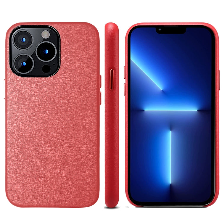 Lamb Grain PU Back Cover Phone Case, For iPhone 14 Pro Max, For iPhone 13 mini, For iPhone 13 Pro, For iPhone 13 Pro Max