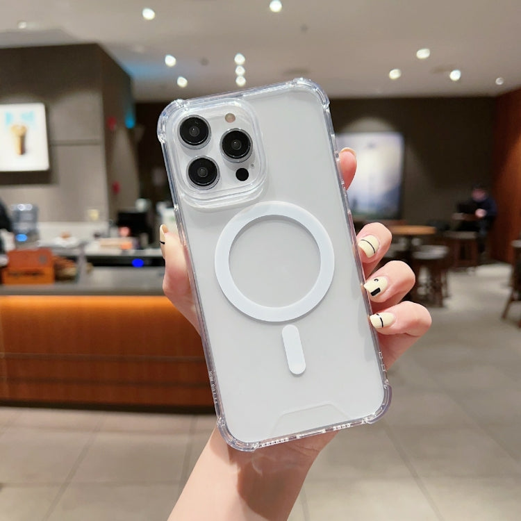 High Transparent Acrylic MagSafe Shockproof Phone Case, For iPhone 13, For iPhone 12 Pro Max, For iPhone 12 / 12 Pro, For iPhone 11 Pro Max, For iPhone 11 Pro, For iPhone 11