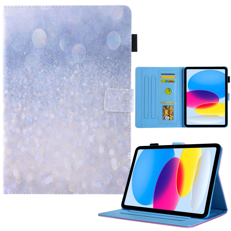 Colored Drawing Leather Smart Tablet Case, For iPad 10th Gen 10.9 2022