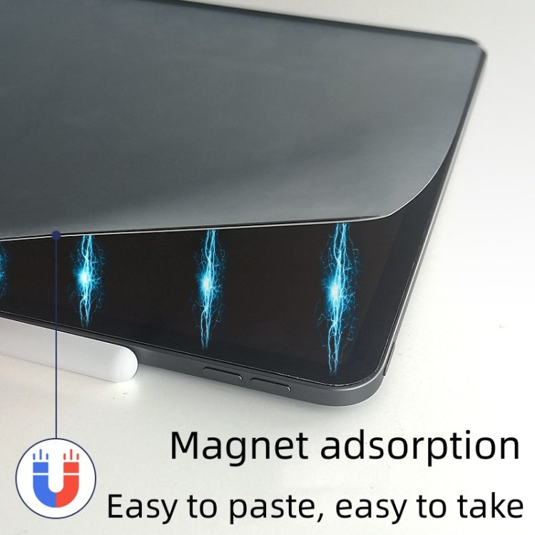 Magnetic Removable Tablet Paperfeel Film, For iPad Pro 12.9 2018 / 2020 / 2021, For iPad Pro 11 / Air 2020, For iPad 10.2 / Pro 10.5 / Air 2019, For iPad mini 6, For iPad mini 5 / 4, For iPad Air / Air 2 / 9.7 2017&2018, For iPad Pro 12.9 2015 / 2017...
