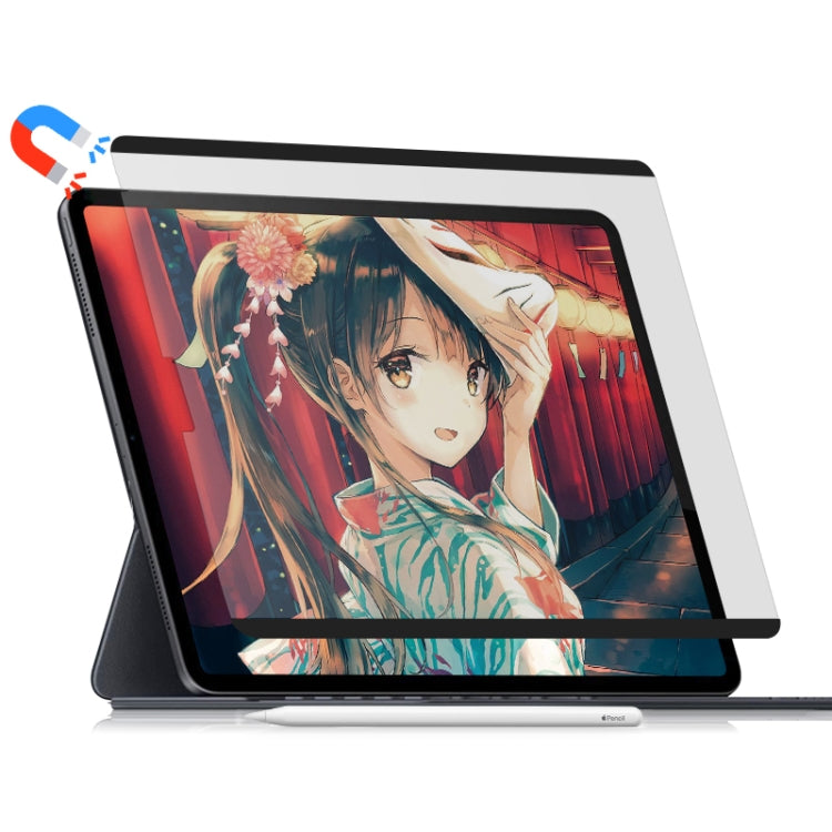 Magnetic Removable Tablet Paperfeel Film, For iPad Pro 12.9 2018 / 2020 / 2021, For iPad Pro 11 / Air 2020, For iPad 10.2 / Pro 10.5 / Air 2019, For iPad mini 6, For iPad mini 5 / 4, For iPad Air / Air 2 / 9.7 2017&2018, For iPad Pro 12.9 2015 / 2017...