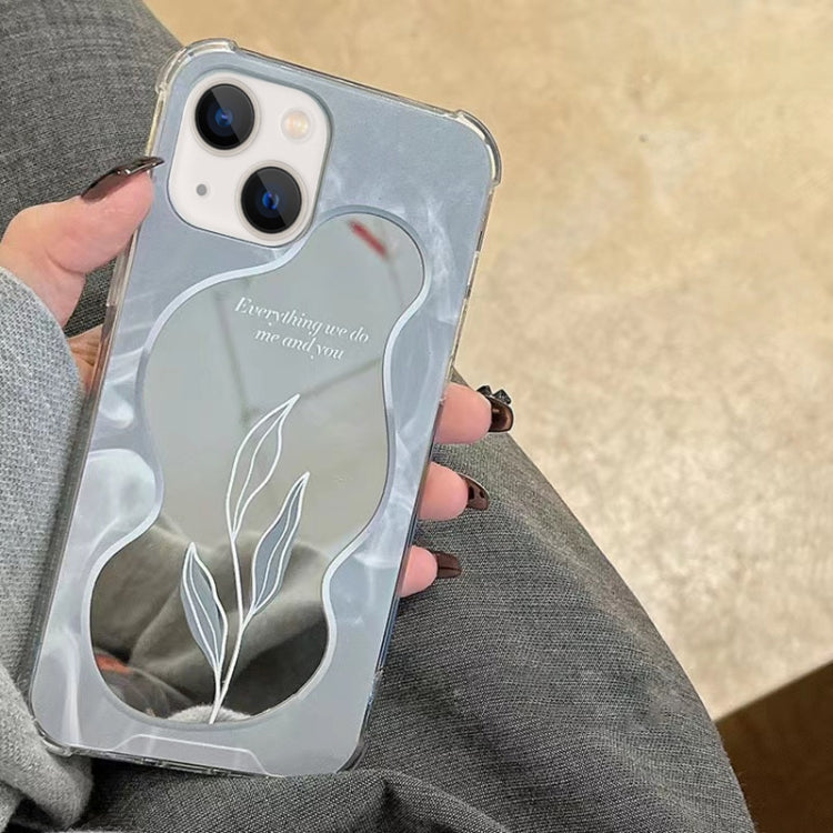 Color Painted Mirror Phone Case, For iPhone 14, For iPhone 14 Plus, For iPhone 13 mini, For iPhone 13