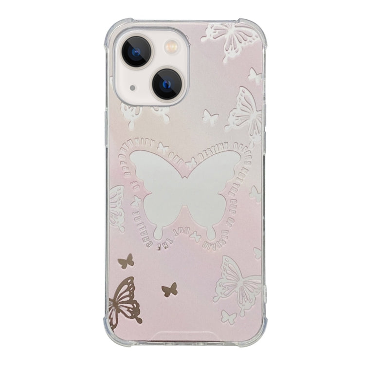 Color Painted Mirror Phone Case, For iPhone 14, For iPhone 14 Plus, For iPhone 13 mini, For iPhone 13