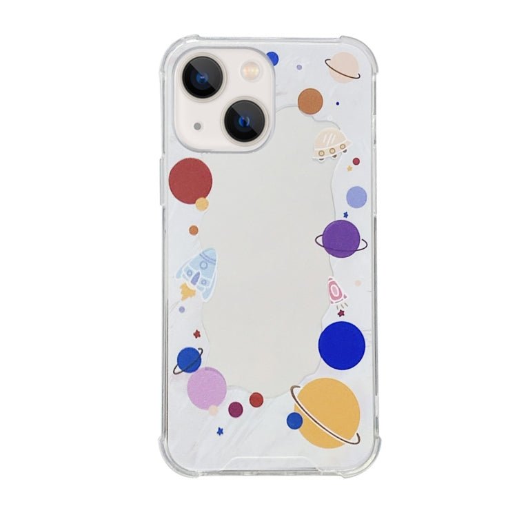 Color Painted Mirror Phone Case, For iPhone 14, For iPhone 14 Plus, For iPhone 13 mini, For iPhone 13