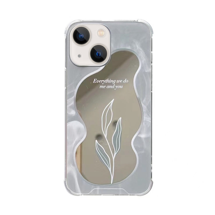 Color Painted Mirror Phone Case, For iPhone 14, For iPhone 14 Plus, For iPhone 13 mini, For iPhone 13