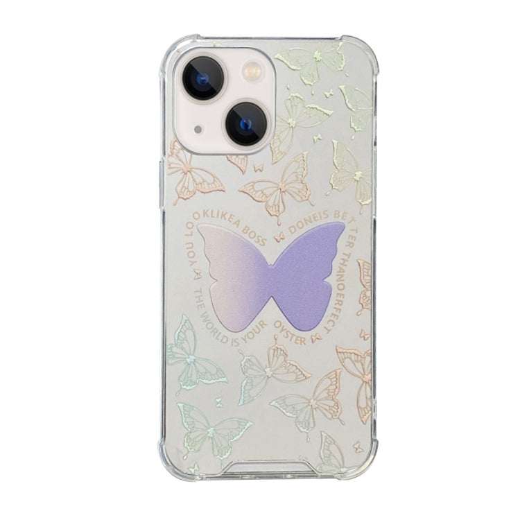 Color Painted Mirror Phone Case, For iPhone 14, For iPhone 14 Plus, For iPhone 13 mini, For iPhone 13