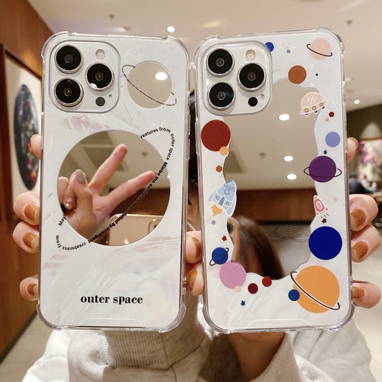 Color Painted Mirror Phone Case, For iPhone 13 Pro, For iPhone 13 Pro Max, For iPhone 12 mini, For iPhone 12