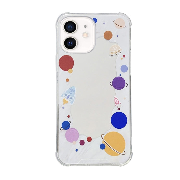 Color Painted Mirror Phone Case, For iPhone 13 Pro, For iPhone 13 Pro Max, For iPhone 12 mini, For iPhone 12