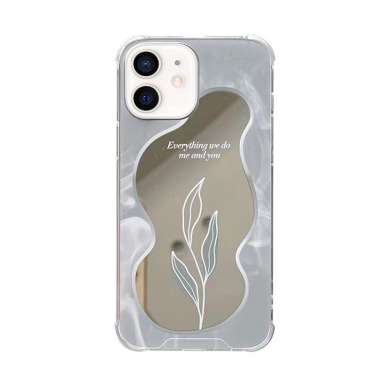 Color Painted Mirror Phone Case, For iPhone 13 Pro, For iPhone 13 Pro Max, For iPhone 12 mini, For iPhone 12