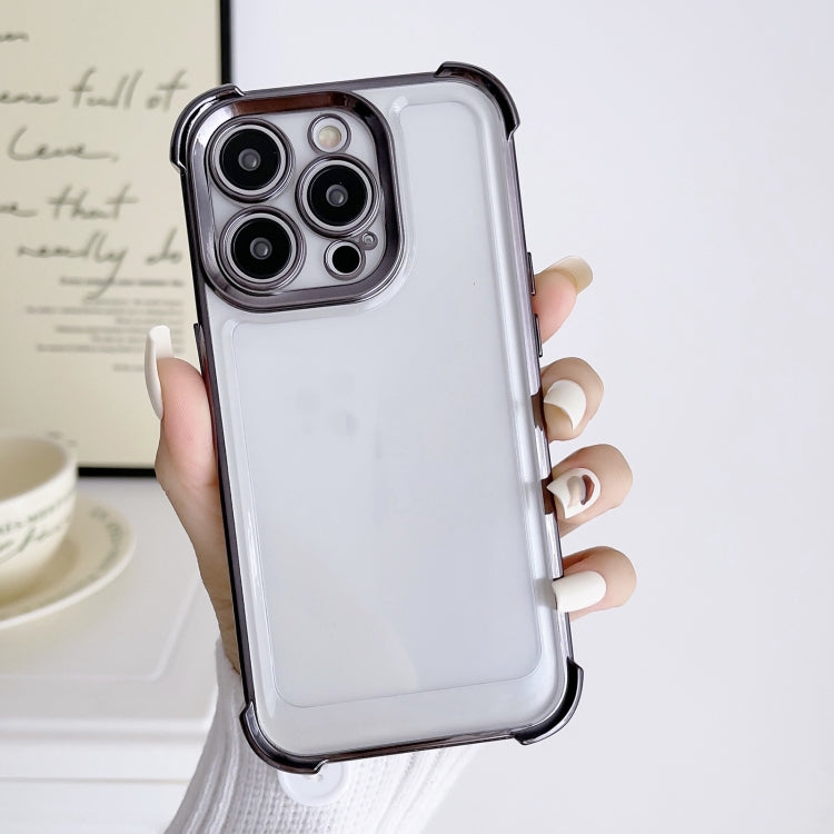 Electroplating Four-corner Shockproof Space Phone Case, For iPhone 14 Plus, For iPhone 14, For iPhone 14 Pro, For iPhone 14 Pro Max