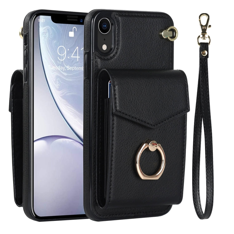 Ring Holder RFID Card Slot Phone Case, For iPhone XR, For iPhone XS Max, For Samsung Galaxy A33 5G, For Samsung Galaxy A51 5G