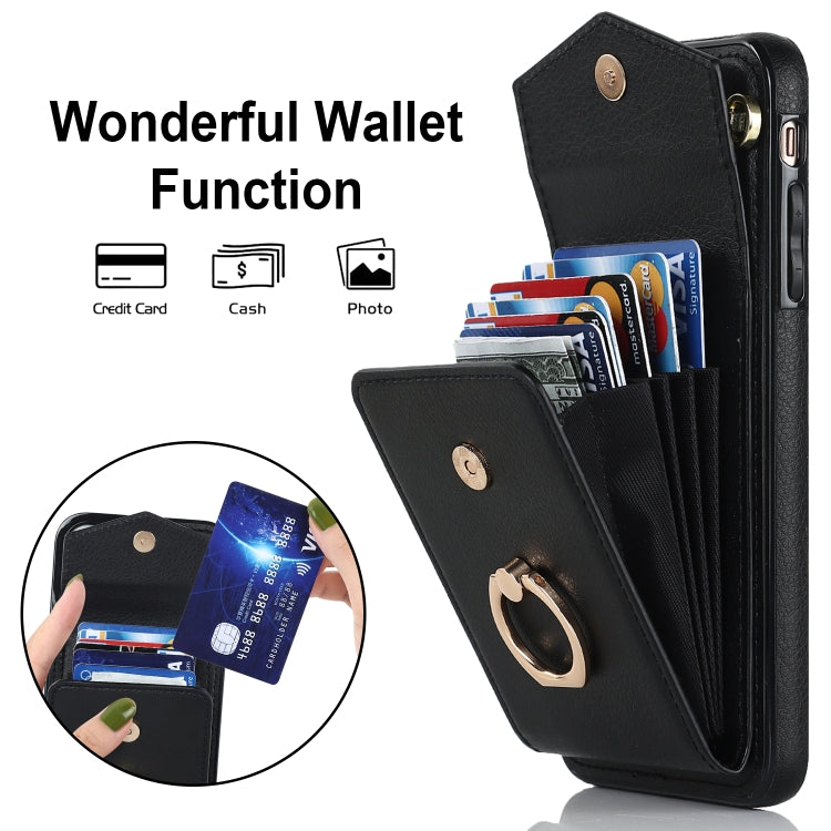 Ring Holder RFID Card Slot Phone Case, For iPhone XR, For iPhone XS Max, For Samsung Galaxy A33 5G, For Samsung Galaxy A51 5G