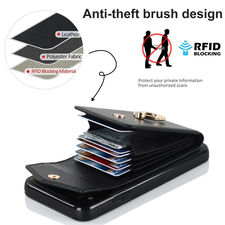 Ring Holder RFID Card Slot Phone Case, For iPhone XR, For iPhone XS Max, For Samsung Galaxy A33 5G, For Samsung Galaxy A51 5G