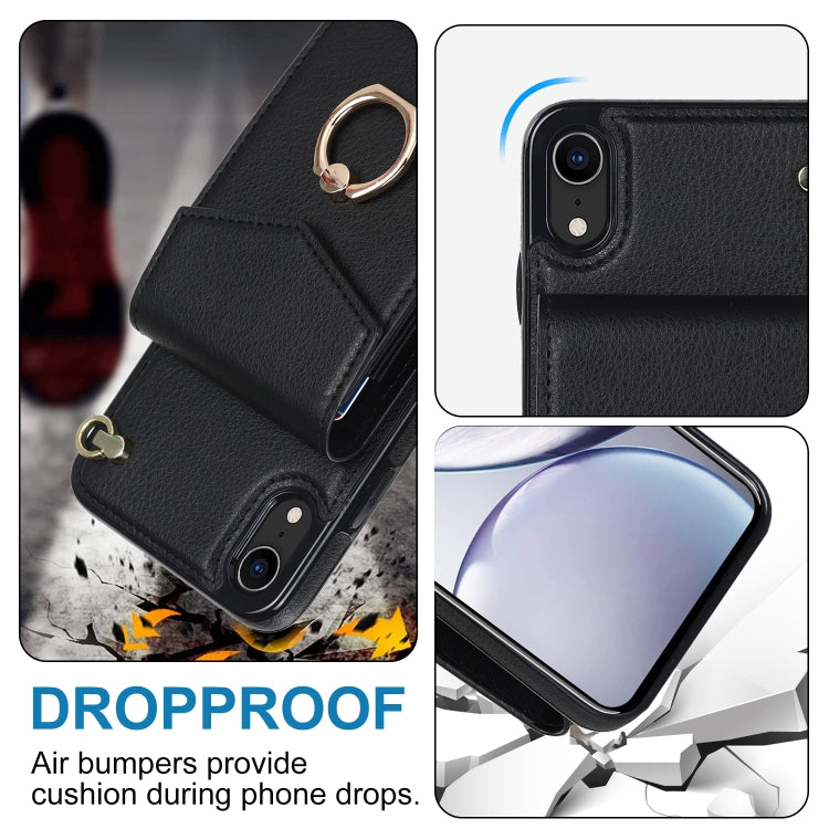 Ring Holder RFID Card Slot Phone Case, For iPhone XR, For iPhone XS Max, For Samsung Galaxy A33 5G, For Samsung Galaxy A51 5G