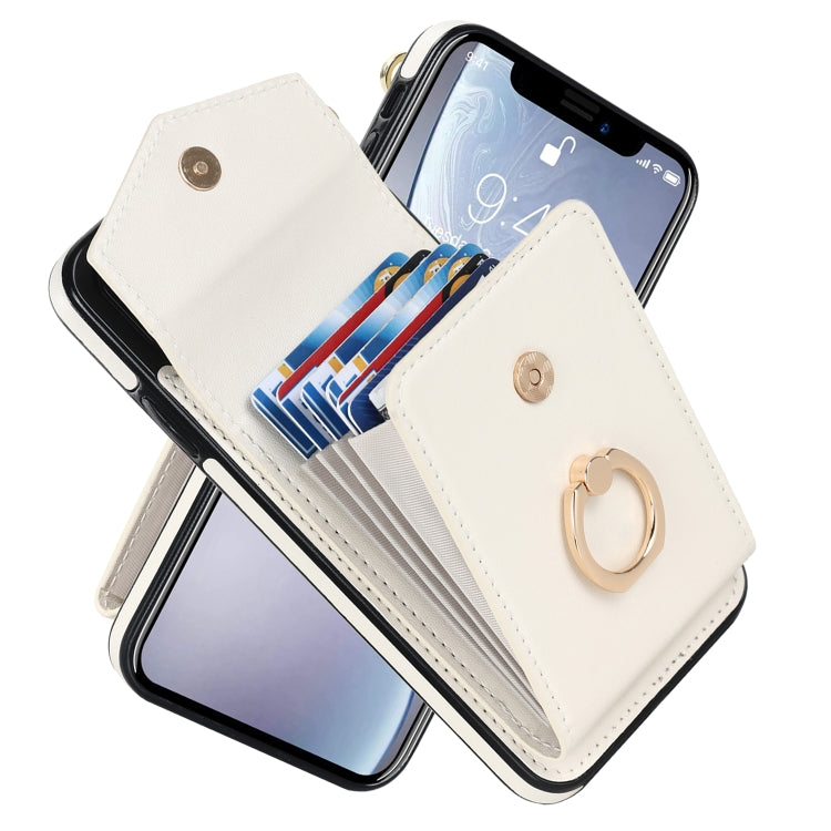 Ring Holder RFID Card Slot Phone Case, For iPhone XR, For iPhone XS Max, For Samsung Galaxy A33 5G, For Samsung Galaxy A51 5G