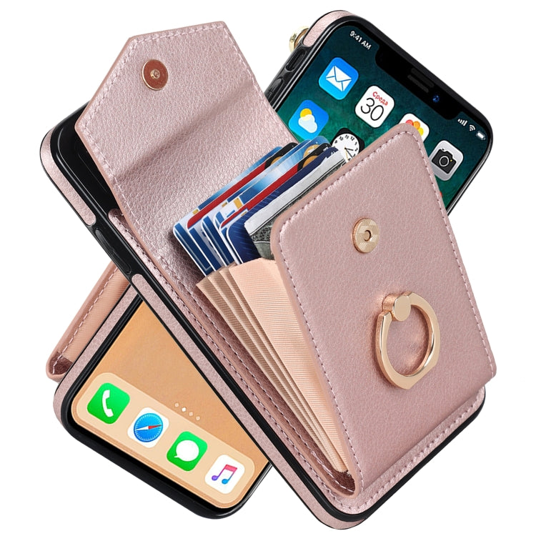 Ring Holder RFID Card Slot Phone Case, For iPhone XR, For iPhone XS Max, For Samsung Galaxy A33 5G, For Samsung Galaxy A51 5G