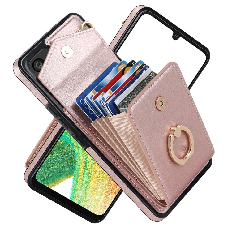 Ring Holder RFID Card Slot Phone Case, For iPhone XR, For iPhone XS Max, For Samsung Galaxy A33 5G, For Samsung Galaxy A51 5G