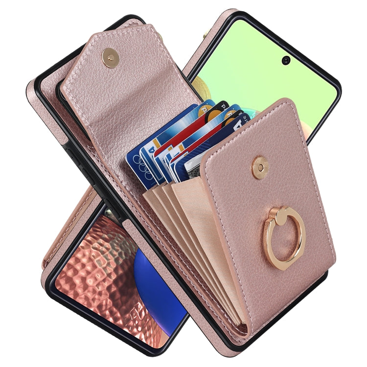 Ring Holder RFID Card Slot Phone Case, For iPhone XR, For iPhone XS Max, For Samsung Galaxy A33 5G, For Samsung Galaxy A51 5G