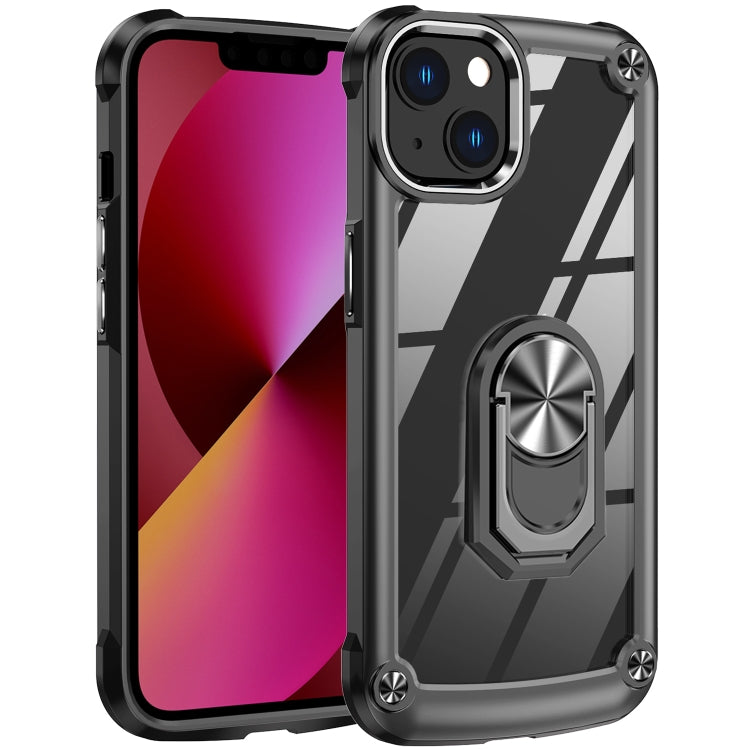 TPU + PC Lens Protection Phone Case with Ring Holder, For iPhone 11, For iPhone 11 Pro, For iPhone 11 Pro Max, For iPhone XS / X