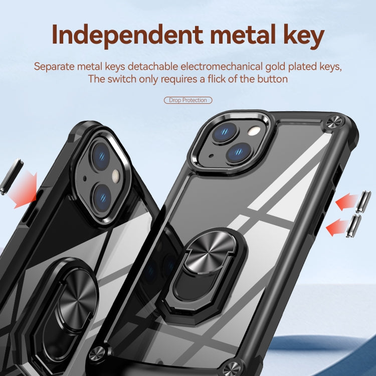 TPU + PC Lens Protection Phone Case with Ring Holder, For iPhone 11, For iPhone 11 Pro, For iPhone 11 Pro Max, For iPhone XS / X