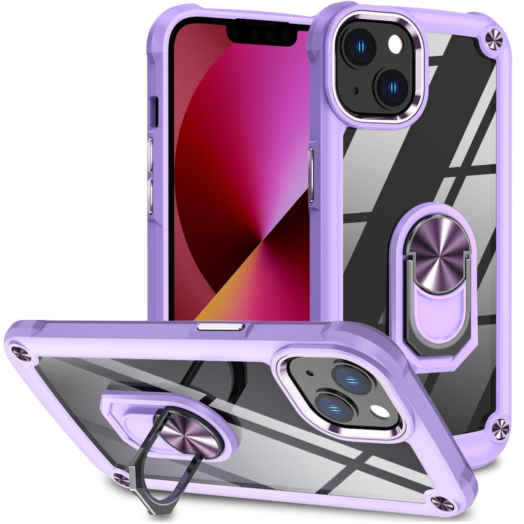 TPU + PC Lens Protection Phone Case with Ring Holder, For iPhone 11, For iPhone 11 Pro, For iPhone 11 Pro Max, For iPhone XS / X