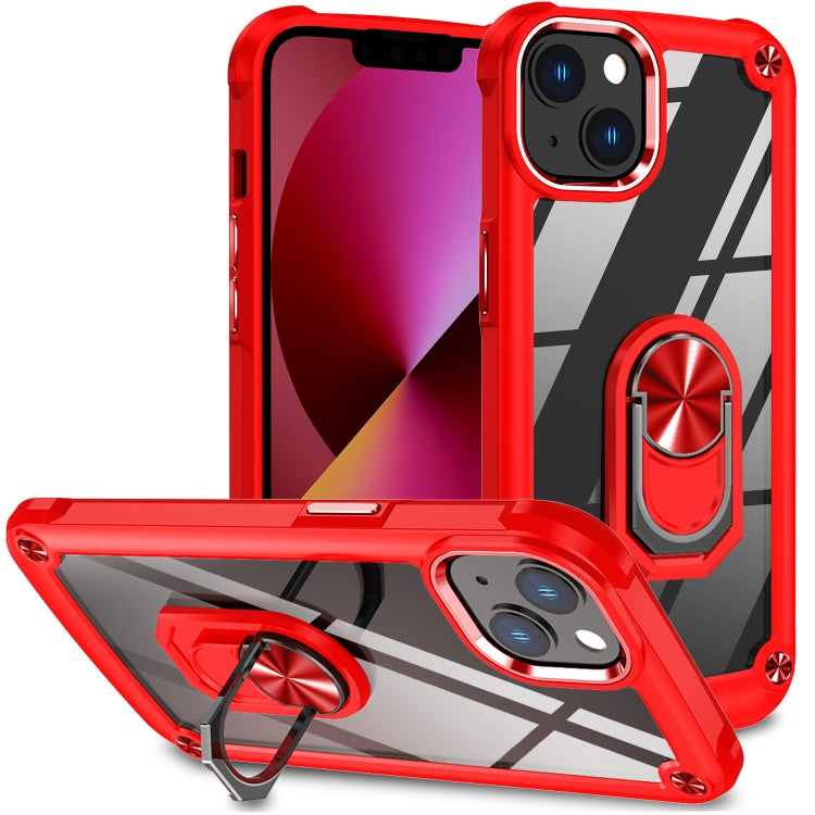 TPU + PC Lens Protection Phone Case with Ring Holder, For iPhone XS Max, For iPhone XR, For iPhone 12 / 12 Pro, For iPhone 12 Pro Max