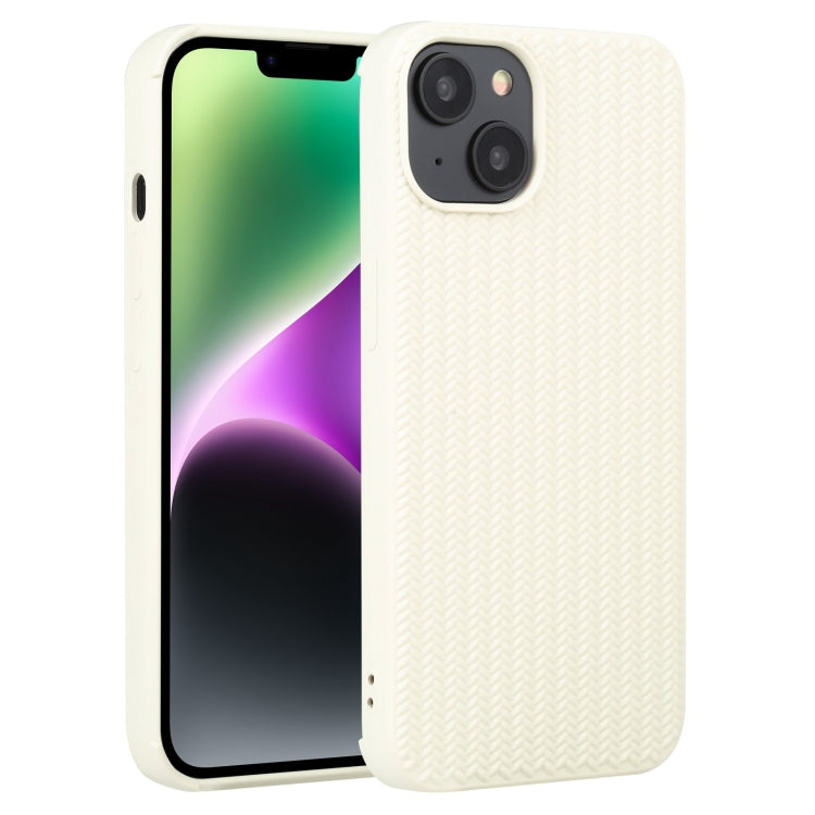 Weave Texture Silicone Phone Case, For iPhone 14, For iPhone 14 Plus