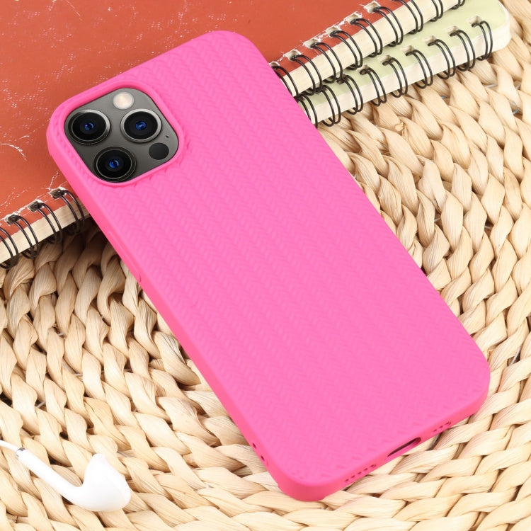 Weave Texture Silicone Phone Case, For iPhone 12 Pro, For iPhone 12 Pro Max