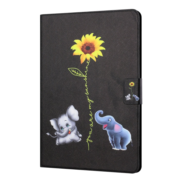Colored Drawing Pattern Flip Leather Smart Tablet Case, For iPad 10th Gen 10.9 2022