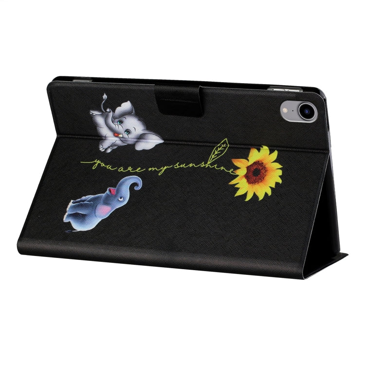 Colored Drawing Pattern Flip Leather Smart Tablet Case, For iPad 10th Gen 10.9 2022