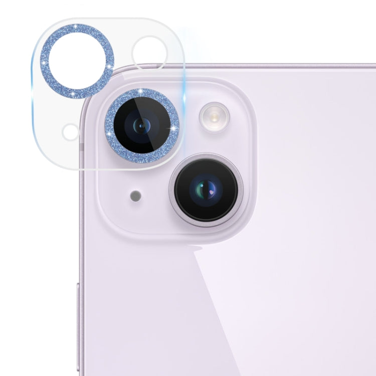 Tempered Glass Glitter CD Texture Back Camera Film, For iPhone 14 / 14 Plus (1 PC), For iPhone 14 Pro Max / 14 Pro (1 PC)