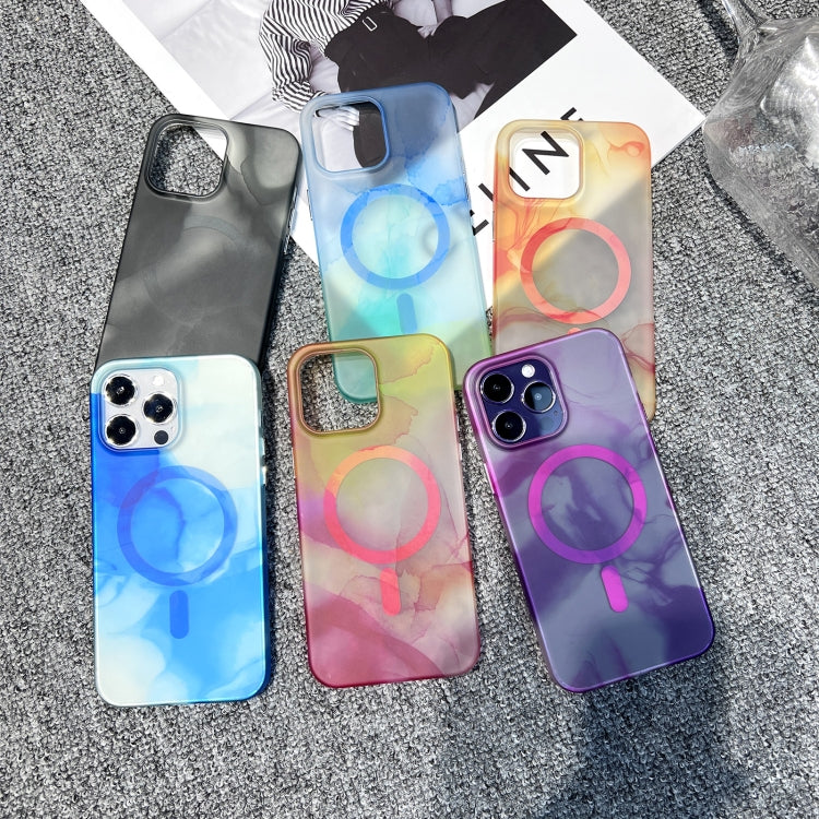 MagSafe Magnetic Watercolor TPU Phone Case, For iPhone 13 Pro Max, For iPhone 12, For iPhone 12 Pro, For iPhone 12 Pro Max