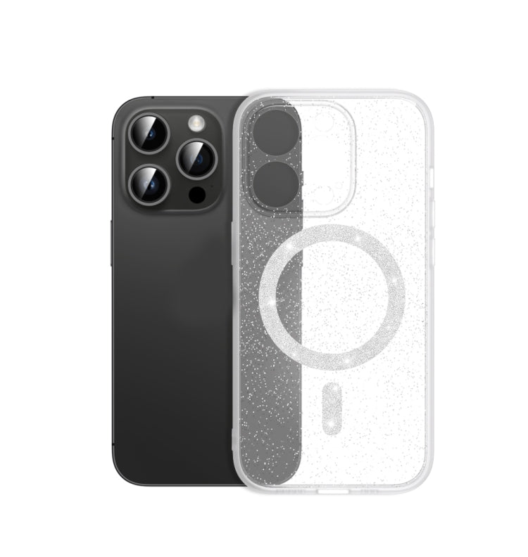 Magsafe Glitter Shockproof Phone Case, For iPhone 14 Pro Max, For iPhone 14 Pro, For iPhone 14 Plus, For iPhone 14, For iPhone 13 Pro Max, For iPhone 13 Pro, For iPhone 13, For iPhone 12 Pro Max, For iPhone 12 Pro, For iPhone 12