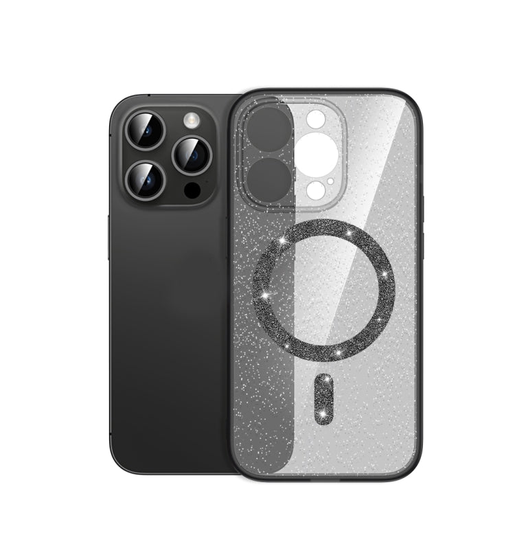 Magsafe Glitter Shockproof Phone Case, For iPhone 14 Pro Max, For iPhone 14 Pro, For iPhone 14 Plus, For iPhone 14, For iPhone 13 Pro Max, For iPhone 13 Pro, For iPhone 13, For iPhone 12 Pro Max, For iPhone 12 Pro, For iPhone 12