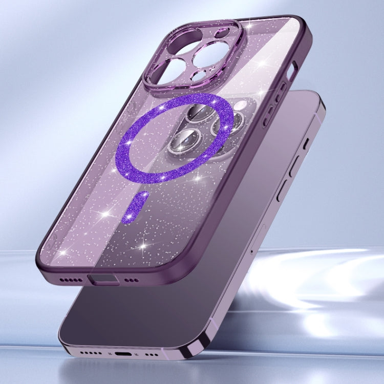 Magsafe Glitter Shockproof Phone Case, For iPhone 14 Pro Max, For iPhone 14 Pro, For iPhone 14 Plus, For iPhone 14, For iPhone 13 Pro Max, For iPhone 13 Pro, For iPhone 13, For iPhone 12 Pro Max, For iPhone 12 Pro, For iPhone 12