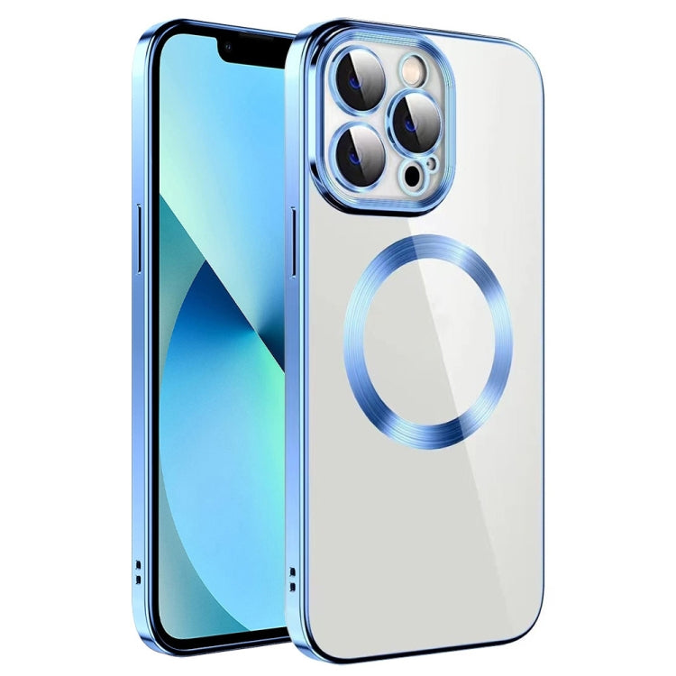 Electroplating MagSafe TPU Phone Case with Lens Film, For iPhone 13 Pro Max, For iPhone 12, For iPhone 12 Pro