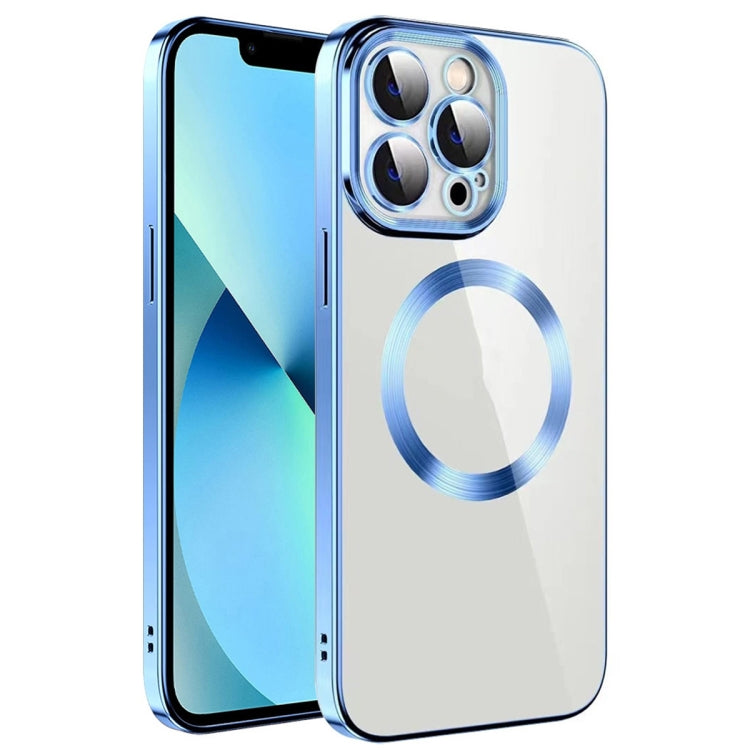 Electroplating MagSafe TPU Phone Case with Lens Film, For iPhone 12 Pro Max