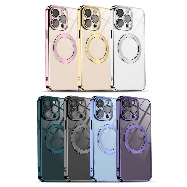 Electroplated CD Texture Magsafe Phone Case, For iPhone 14, For iPhone 14 Plus, For iPhone 14 Pro, For iPhone 14 Pro Max, For iPhone 13, For iPhone 13 Pro, For iPhone 13 Pro Max, For iPhone 12, For iPhone 12 Pro, For iPhone 12 Pro Max