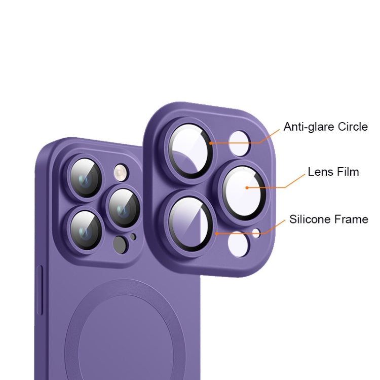 CD Texture MagSafe Liquid Silicone Phone Case, For iPhone 14, For iPhone 14 Plus