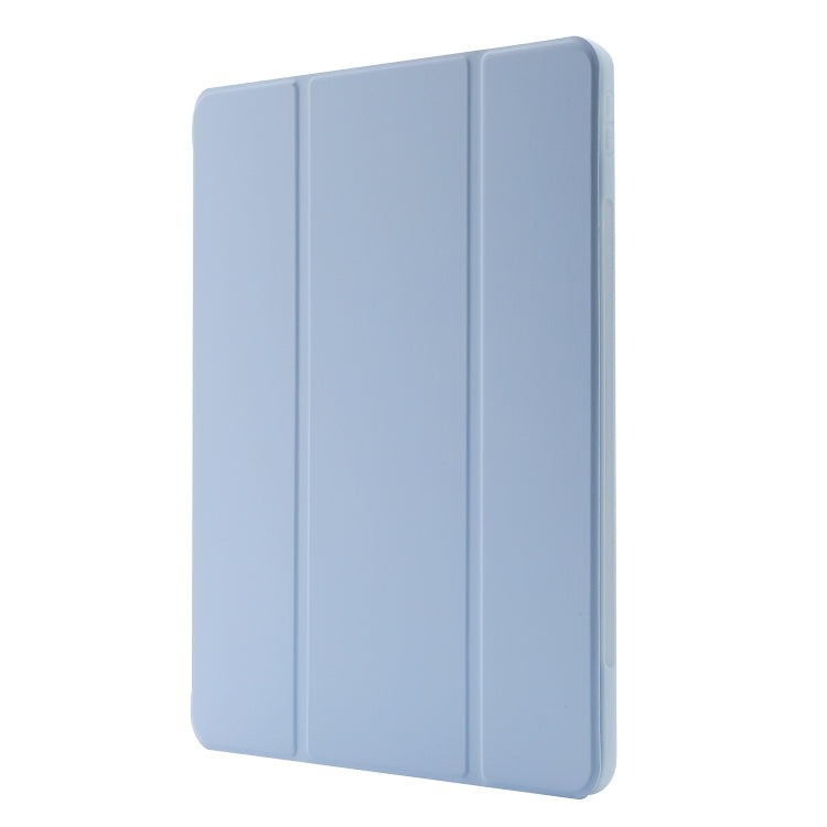 Skin Feel Pen Holder Tri-fold Tablet Leather Case, For iPad Pro 11 2022 / 2021 / 2020 / 2018, For iPad Air 13 2025 / 2024 / iPad Pro 12.9 2022 / 2021 / 2020 / 2018