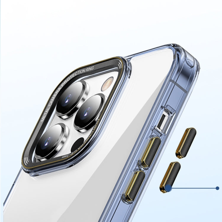 MG Series Crystal Clear Glass Phone Case, For iPhone 13, For iPhone 13 Pro, For iPhone 13 Pro Max