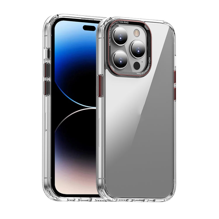 MG Series Crystal Clear Glass Phone Case, For iPhone 13, For iPhone 13 Pro, For iPhone 13 Pro Max