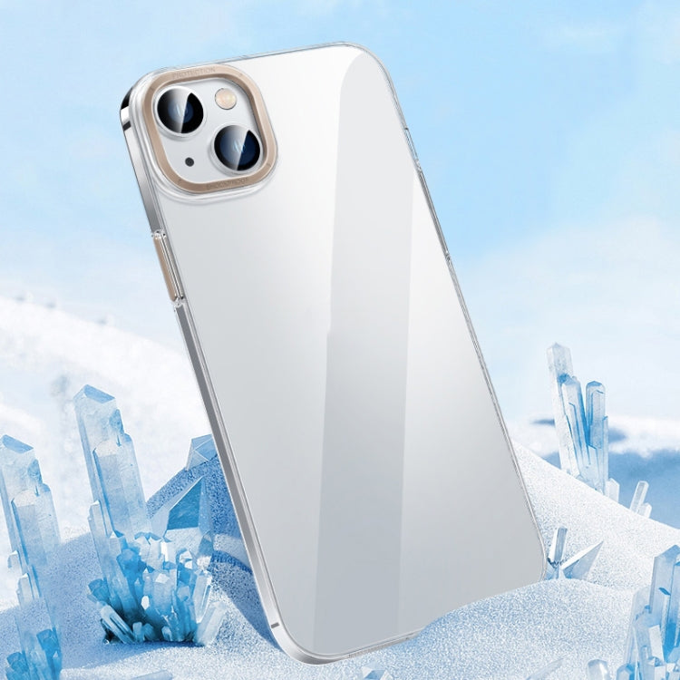 Metal Key Crystal Transparent PC Phone Case, For iPhone 14, For iPhone 14 Plus, For iPhone 14 Pro, For iPhone 14 Pro Max, For iPhone 13, For iPhone 13 Pro