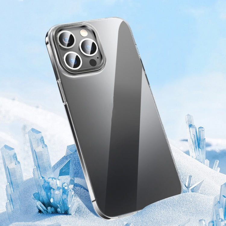 Metal Key Crystal Transparent PC Phone Case, For iPhone 14, For iPhone 14 Plus, For iPhone 14 Pro, For iPhone 14 Pro Max, For iPhone 13, For iPhone 13 Pro