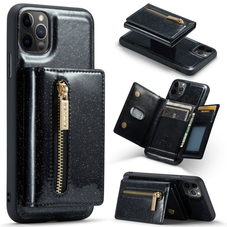 DG.MING M3 Series Glitter Powder Card Bag Leather Case