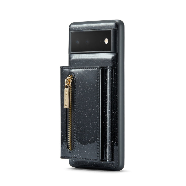 DG.MING M3 Series Glitter Powder Card Bag Leather Case