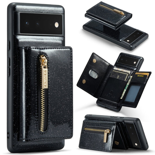 DG.MING M3 Series Glitter Powder Card Bag Leather Case