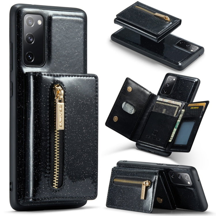 DG.MING M3 Series Glitter Powder Card Bag Leather Case