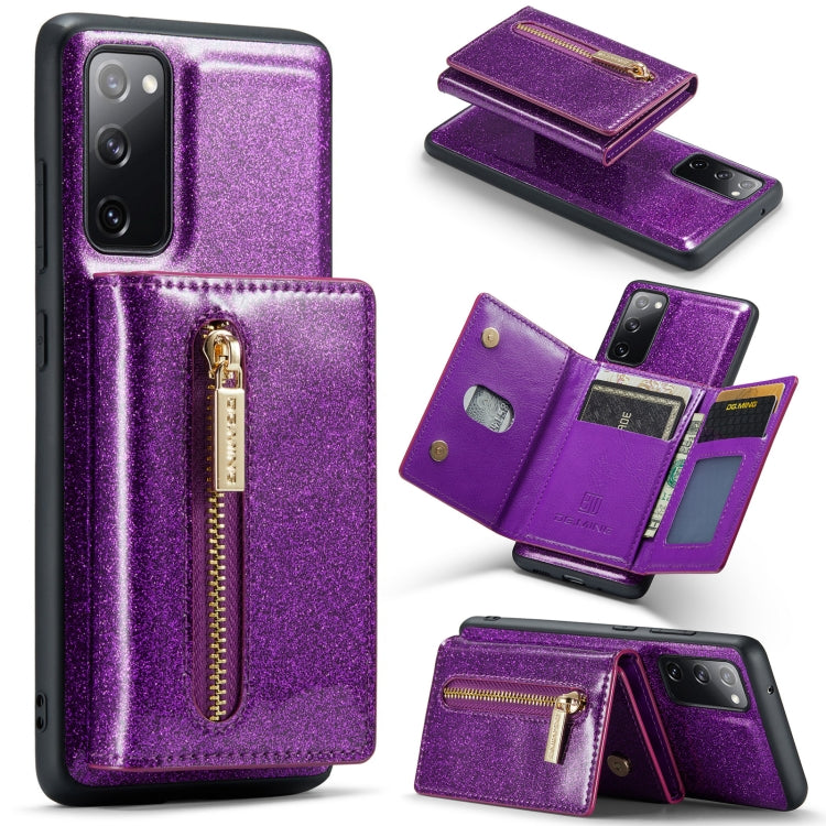 DG.MING M3 Series Glitter Powder Card Bag Leather Case